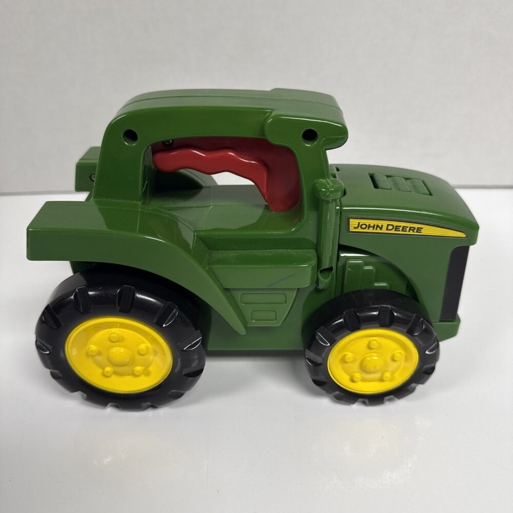 John Deere Green Tractor Kids Toy Flashlight By Learning Curve Sound & Lights - Picture 2 of 6